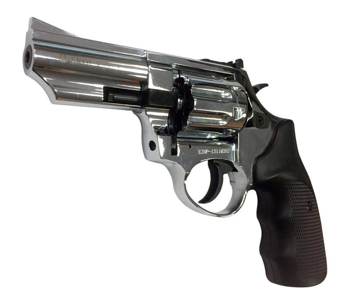 Револьвер Флобера Voltran Ekol Viper 3" (хром / пластик) - зображення 2