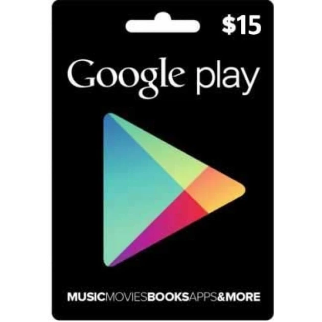 Электронный ключ Гугл Плэй / Google Play Gift Card пополнение бумажника (счета) своего аккаунта на сумму 15 usd, US-регион - Фото 1 Электронный ключ Гугл Плэй / Google Play Gift Card пополнение бумажника (счета) своего аккаунта на сумму 15 usd, US-регион - изображение 1