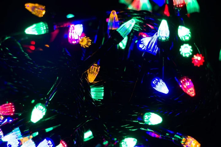 Гирлянда конус 100 LED, 6 метров, мульти цвет 1210-01 - изображение 3
