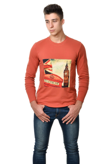 Реглан Чоловічий AndreStar 7207 Кораловий 3XL (7207) - зображення 1