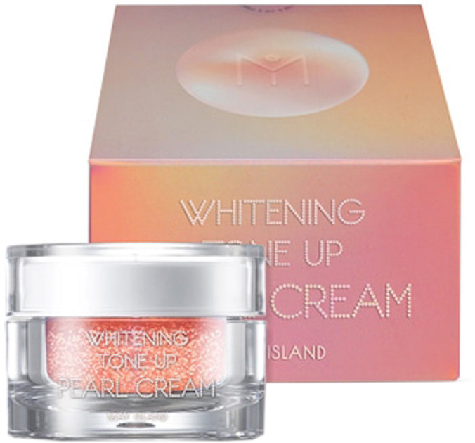 Осветляющий крем с жемчужной пудрой May Island Whitening Tone Up Pearl ...