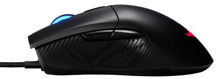 Mysz komputerowa Asus ROG Gladius II Core USB Czarna (90MP01D0-B0UA00) - obraz 5