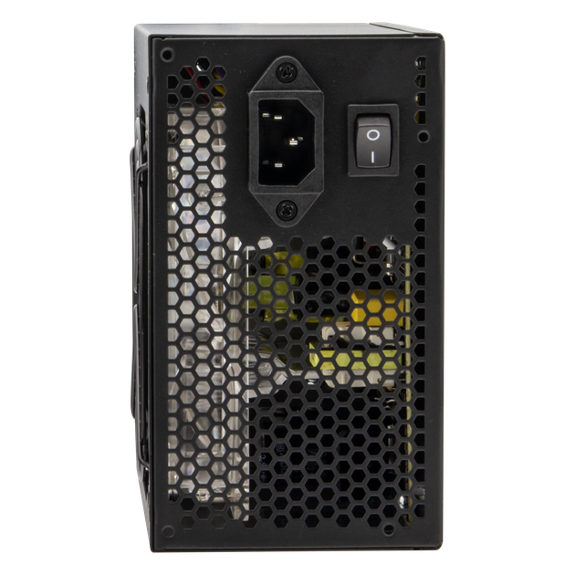 Блок питания LogicPower ATX-600W, APFC, 12см, LED Fan, 2*IDE;3*SATA;8Pin(4+4);8Pin(6+2);24Pin, OEM (LF-10721-1) - изображение 2