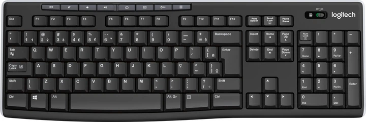 Klawiatura bezprzewodowa Logitech K270 (920-003738) - Zdjęcie 1 Klawiatura bezprzewodowa Logitech K270 (920-003738) - obraz 1