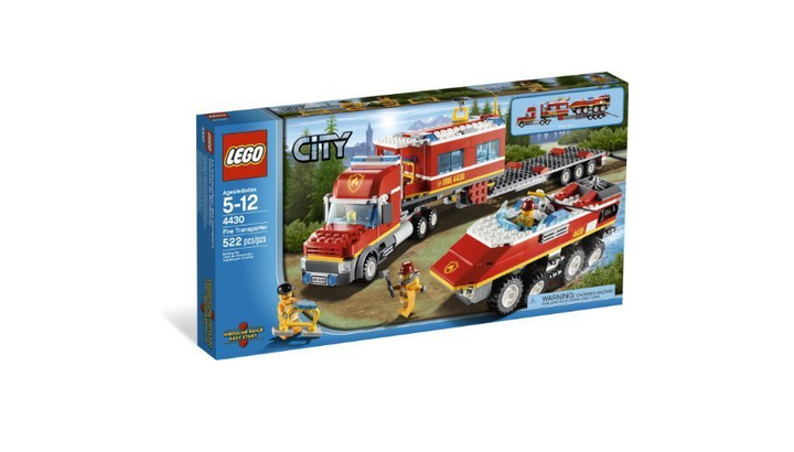 Lego city discount 4430 fire transporter