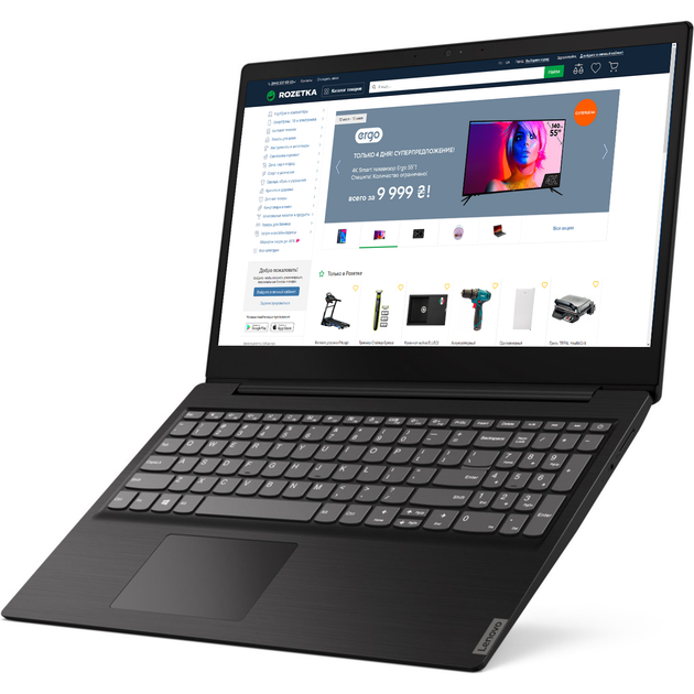 Ноутбук Lenovo IdeaPad S145-15IWL (81MV0152RA) Black - изображение 2