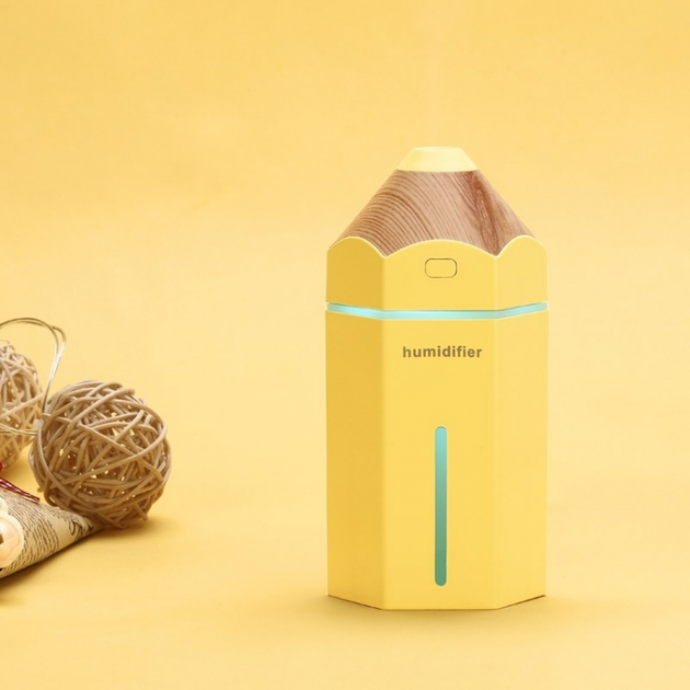 Мини увлажнитель воздуха Pencil humidifier Yellow фото, отзывы