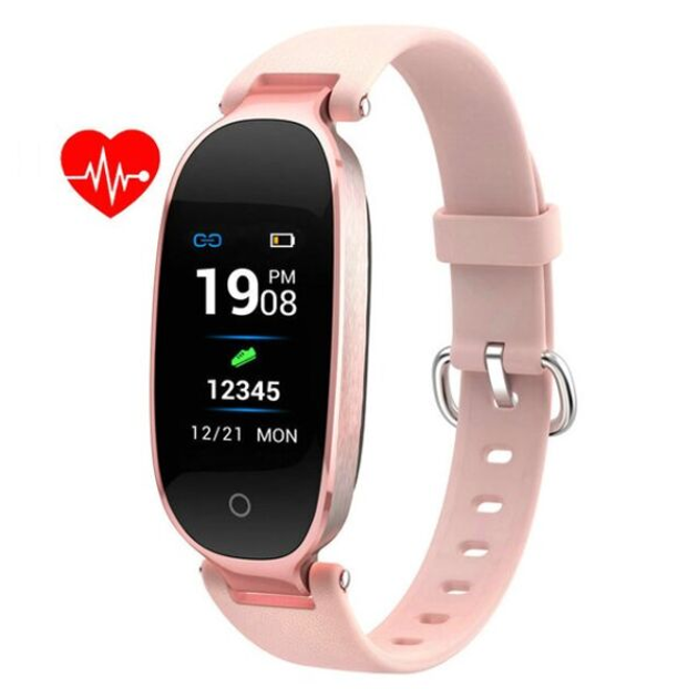 Фитнес браслет Smart Band S3N Girl (Color Screen) Светло-розовый ...