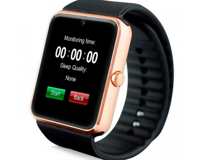 Смарт-Часы Smart Watch GT-08 Gold Многофункциональные Умные Часы - Фото 1 Смарт-Часы Smart Watch GT-08 Gold Многофункциональные Умные Часы - изображение 1