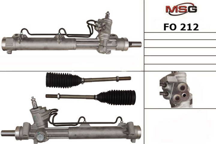 Рулевая рейка с ГУР новая FORD MONDEO III (B5Y) 00-07,MONDEO III седан (B4Y) 00-07,MONDEO III универ, FO212 - изображение 1