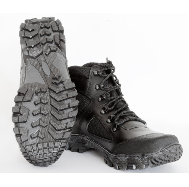 Черевики-берці тактичні трекінгові Wolf boots mid track Black 41(id 0087-01) - зображення 2