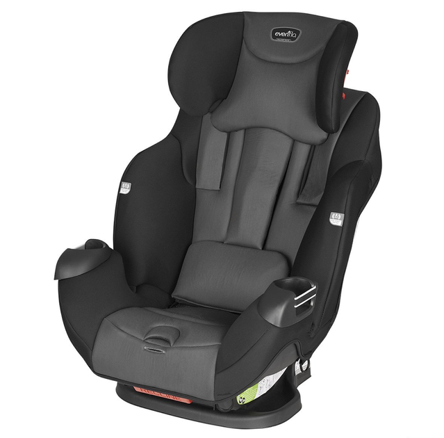 Автокресло Evenflo® Symphony Sport цвет - Charcoal Shadow (группа от 2,2 до 49,8 кг) без изофикс 032884199679 - изображение 9