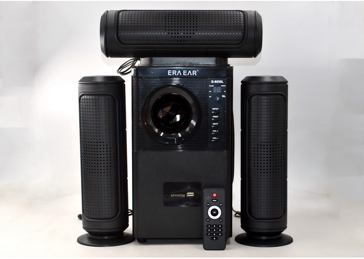 Акустическая система Era Ear E-6030L 3,1 60 Вт Bluetooth USB MP3 (черная) - Фото 1 Акустическая система Era Ear E-6030L 3,1 60 Вт Bluetooth USB MP3 (черная) - изображение 1