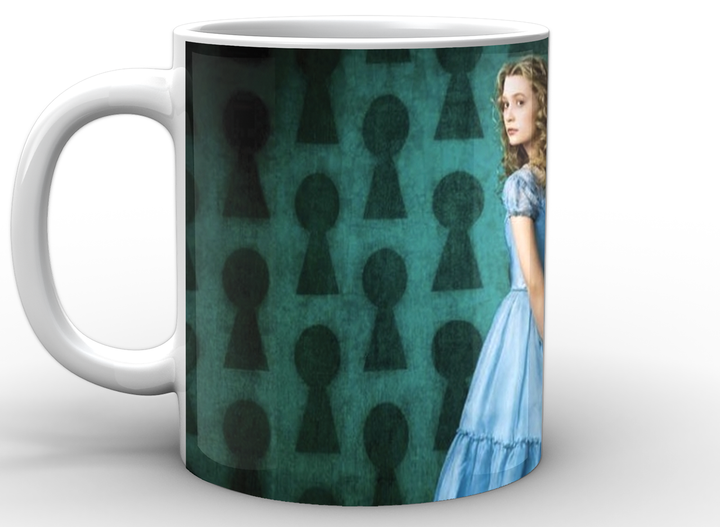 Кружка GeekLand белая Алиса в стране чудес Alice in Wonderland замочные скажены AW.02.002 - изображение 2