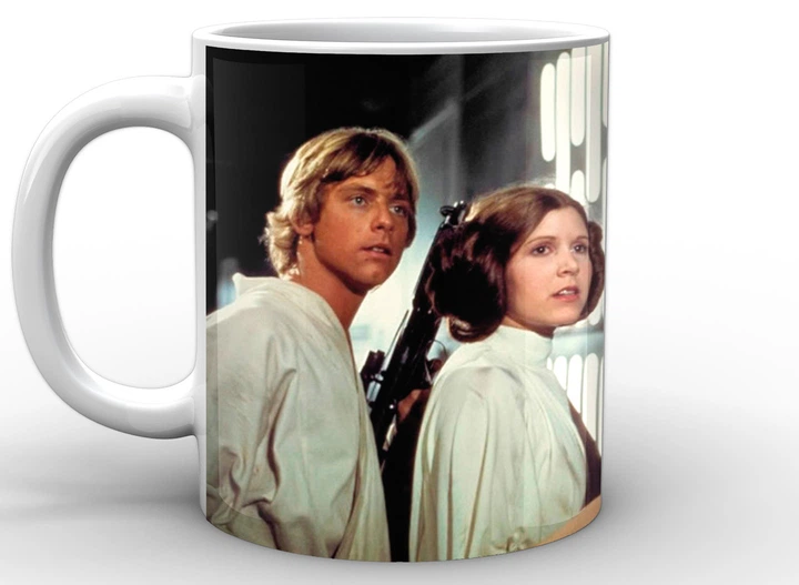 Кухоль Geek Land біла Зіркові війни Star Wars Люк Лея Хан Соло SW.002.51 - Фото 3 Кухоль Geek Land біла Зіркові війни Star Wars Люк Лея Хан Соло SW.002.51 - зображення 3