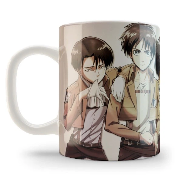 Чашка Geek Land біла Атака Титанів Attack on Titan друзі AT.02.025 - Фото 1 Чашка Geek Land біла Атака Титанів Attack on Titan друзі AT.02.025 - зображення 1