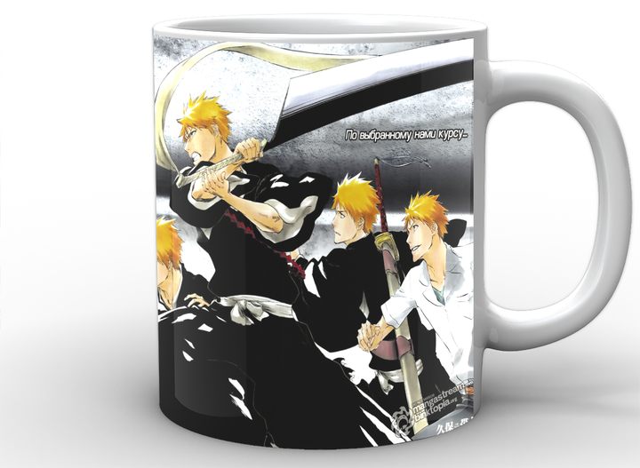 Кружка Geek Land белая Блич Bleach постер BL.02.019 - изображение 3