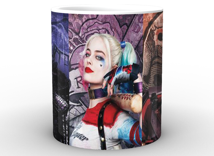 Кухоль GeekLand білий Загін Самогубців Suicide Squad posters SS.02.029 - зображення 2
