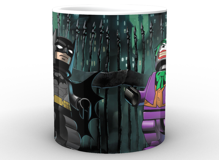 Чашка білий Бетмен Batman Бетмен лего BM.02.032 - Фото 2 Чашка білий Бетмен Batman Бетмен лего BM.02.032 - зображення 2