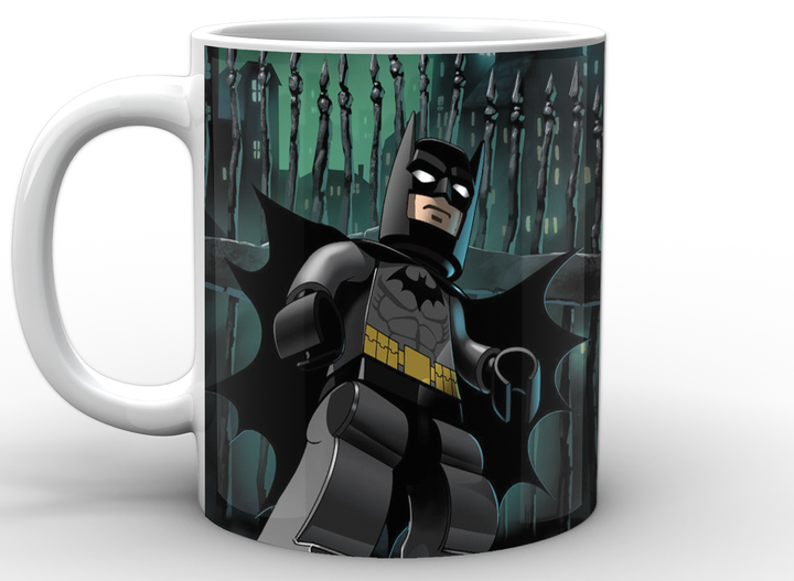 Чашка білий Бетмен Batman Бетмен лего BM.02.032 - Фото 3 Чашка білий Бетмен Batman Бетмен лего BM.02.032 - зображення 3