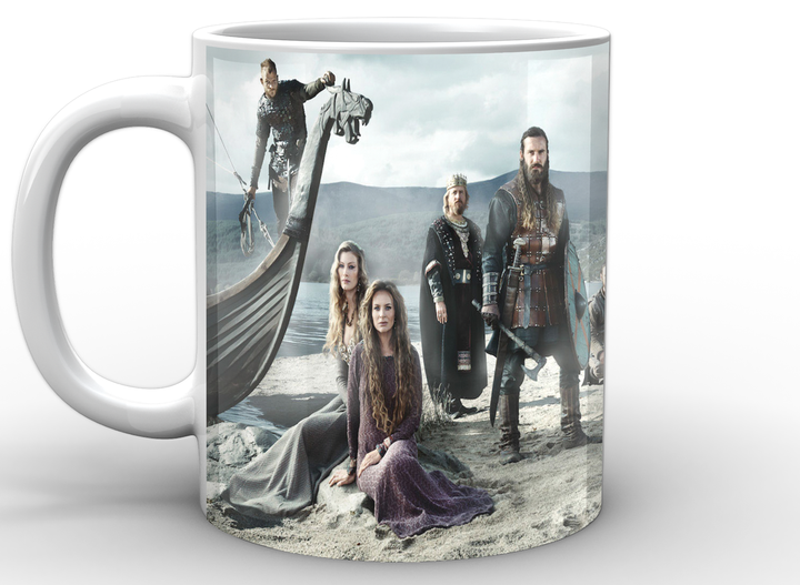 Кружка GeekLand біла Vikings Vikings на березі VK.02.008 - зображення 3