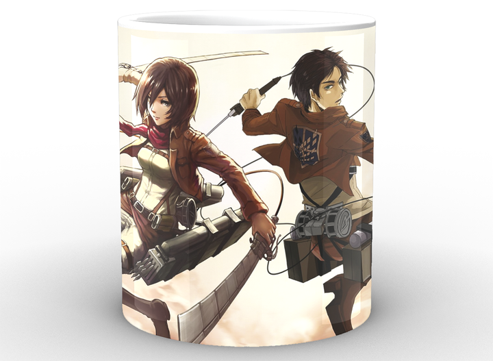 Кружка Geek Land біла Атака Титанів Attack on Titan битва AT.02.009 ( 17798 ) - изображение 2