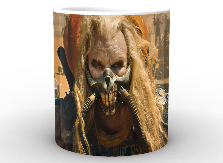Чашка с принтом белая Безумный макс Mad Max несмертный джо MM.02.008 Кружка керамическая 0,33 - изображение 2