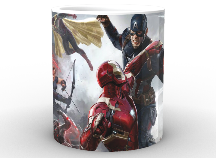 Кружка GeekLand белая Железный Человек Iron Man Капитан Америка и Железный человек IM.02.001 - Фото 2 Кружка GeekLand белая Железный Человек Iron Man Капитан Америка и Железный человек IM.02.001 - изображение 2