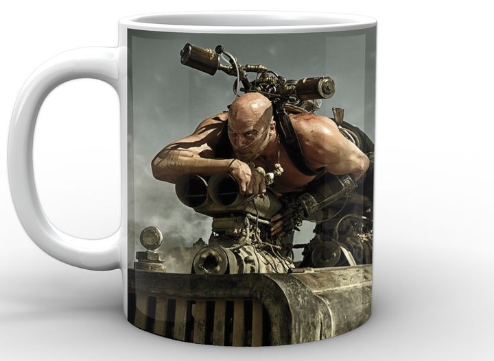 Чашка с принтом белая Безумный макс Mad Max Риктус Эректус MM.02.012 Кружка керамическая 0,33 - изображение 3