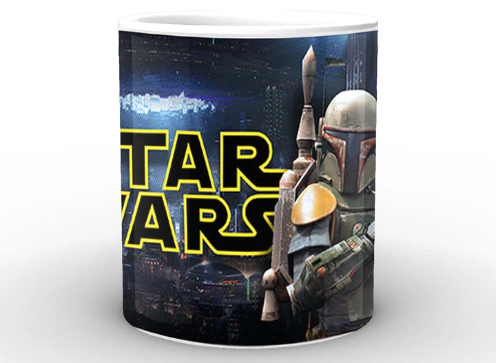 Чашка з принтом біла Star Wars SW.002.68 Кружка керамічна 0,33 - зображення 2