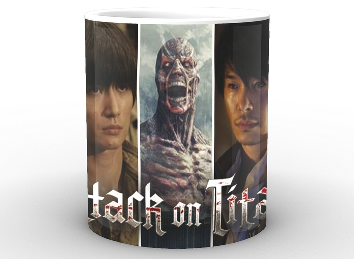 Кружка Geek Land белая Атака Титанов Attack on Titan герои AT.02.002 - изображение 2