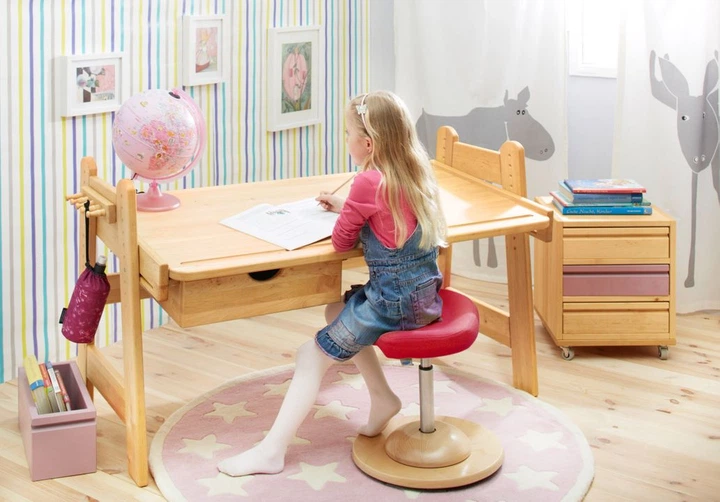 Парта EkoKids с ящиком (цвет) - Фото 6 Парта EkoKids с ящиком (цвет) - изображение 6
