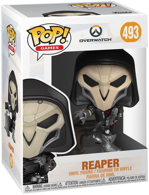 Фігурка Funko Pop Overwatch Reaper Овервотч Жнець O R493 - Фото 2 Фігурка Funko Pop Overwatch Reaper Овервотч Жнець O R493 - зображення 2