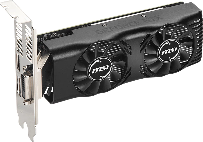 Видеокарта MSI PCI-Ex GeForce GTX 1650 Low Profile OC 4GB GDDR5