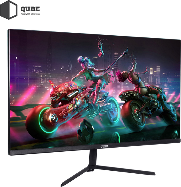 Монитор 23.8" QUBE Overlord (G24F144Plus) IPS FullHD 144Hz / Adaptive Sync / G-SYNC Compatible / FreeSync / Flicker-Free - изображение 14