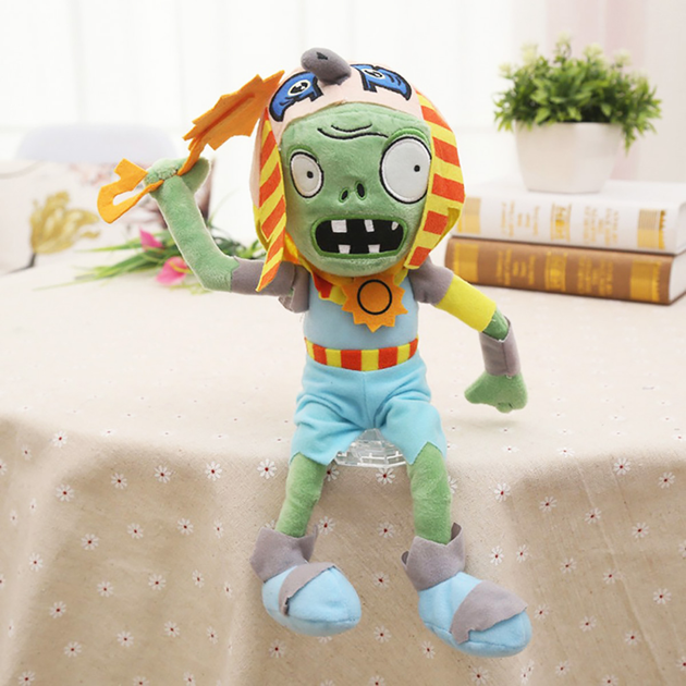 Мягкая игрушка плюшевая Plants vs Zombies Фараон 30 СМ (Растения против ...