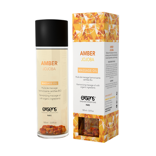 Массажное масло с янтарем EXSENS Amber Jojoba 100мл - Фото 1 Массажное масло с янтарем EXSENS Amber Jojoba 100мл - изображение 1