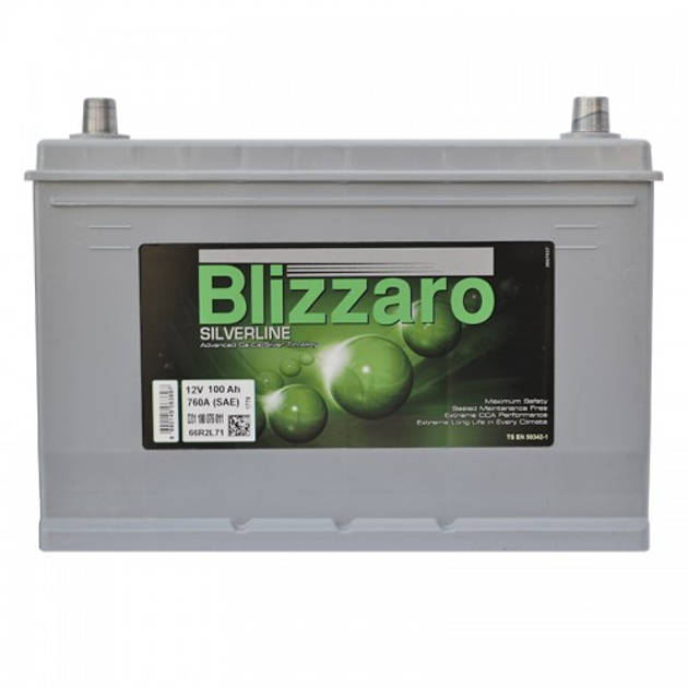 Аккумулятор Blizzaro Silverline Asia (D31) 100Ah JR+ 760A - изображение 1