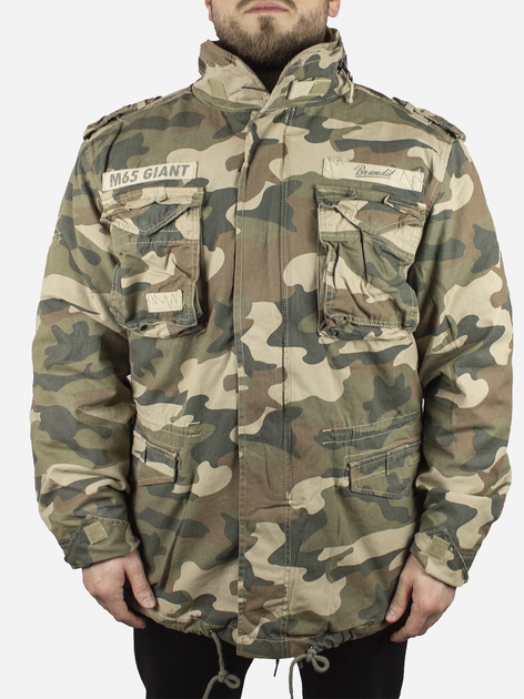 Тактична куртка Brandit M-65 Giant 3101.107 XXL Камуфляжна (4051773057674) - зображення 1