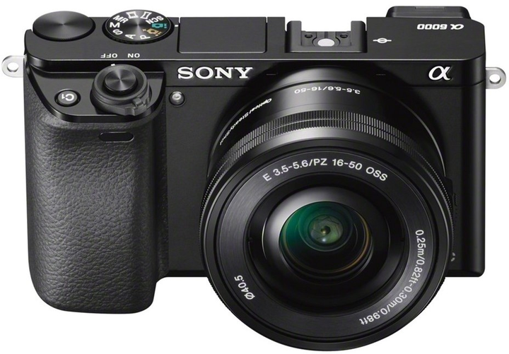 Фотоаппарат Sony Alpha A6000 kit (16-50mm) Black купить на ROZETKA ...