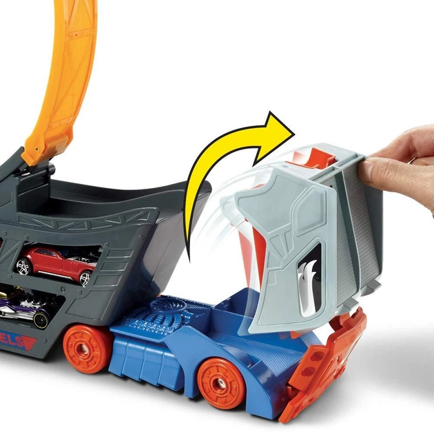 Хот Вілс Автовоз Трек трансформер Трюки та Перегони Hot Wheels