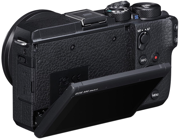 Фотоаппарат Canon EOS M6 Mark II + 15-45 IS STM + EVF Kit