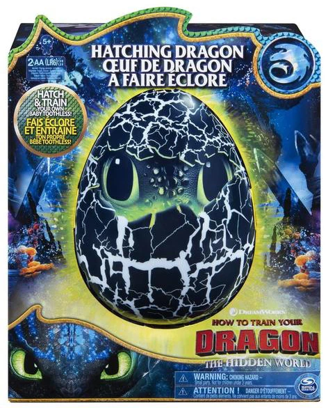 Interaktywna zabawka Spin Master Dragons Jak wytresować smoka 3 Bezzębny smok w jajku (SM66631) (778988175040) - obraz 8
