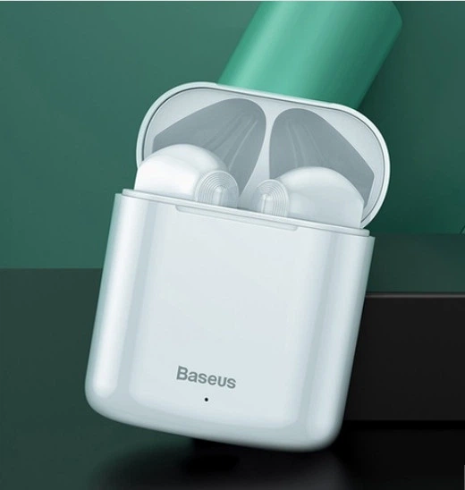 Бездротові Bluetooth навушники Baseus Encok True Wireless Earphones W09 (NGW09-01) White - Фото 2 Бездротові Bluetooth навушники Baseus Encok True Wireless Earphones W09 (NGW09-01) White - зображення 2