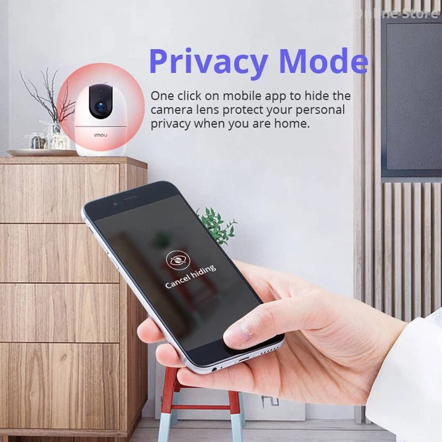 WiFi камера IMOU Ranger 2 (Dahua IPC-A42P-D) 4Mp, PTZ поворотная (1059) - изображение 4