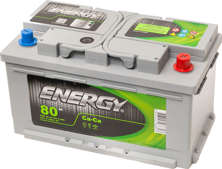 Автомобильный аккумулятор ENERGY 6СТ-80 (0) (EN986803) – фото, отзывы ...
