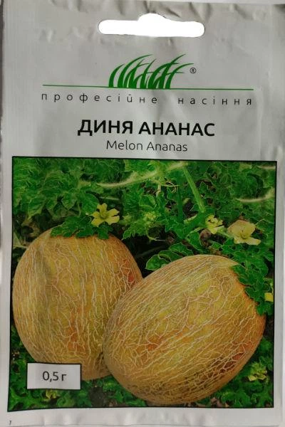 Насіння дині Ананас 0,5 г Clause - Фото 1 Насіння дині Ананас 0,5 г Clause - зображення 1