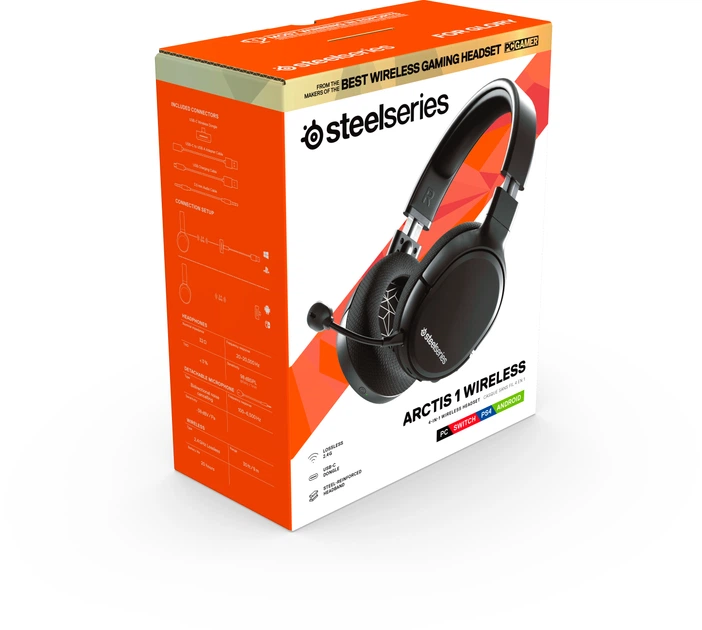 Наушники SteelSeries Arctis 1 Wireless (SS61512) купить в интернет