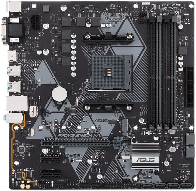 Материнская плата Asus Prime B450M-A/CSM (sAM4, AMD B450, PCI-Ex16 ...