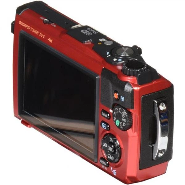 Цифровой фотоаппарат OLYMPUS TG-5 Red (Waterproof - 15m; GPS; 4K; Wi-Fi) + case (V104190RE010) - Фото 10 Цифровой фотоаппарат OLYMPUS TG-5 Red (Waterproof - 15m; GPS; 4K; Wi-Fi) + case (V104190RE010) - изображение 10